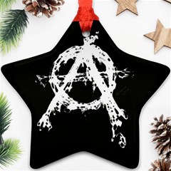 Anarchy Star Ornament (Two Sides) from ArtsNow.com Front