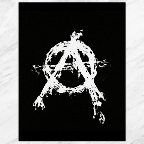 Anarchy Canvas 12  x 16  from ArtsNow.com 11.86 x15.41  Canvas - 1