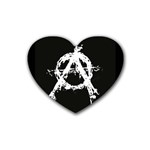Anarchy Rubber Coaster (Heart)