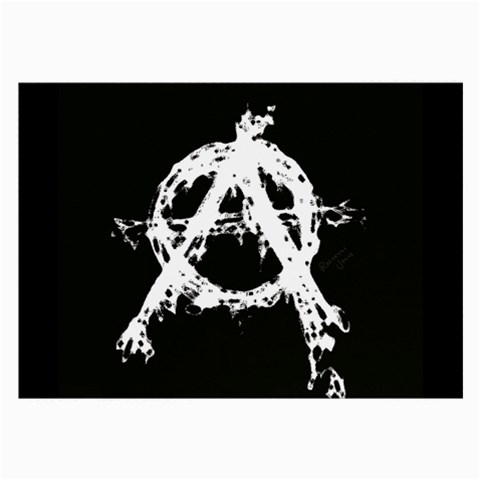 Anarchy Large Glasses Cloth from ArtsNow.com Front