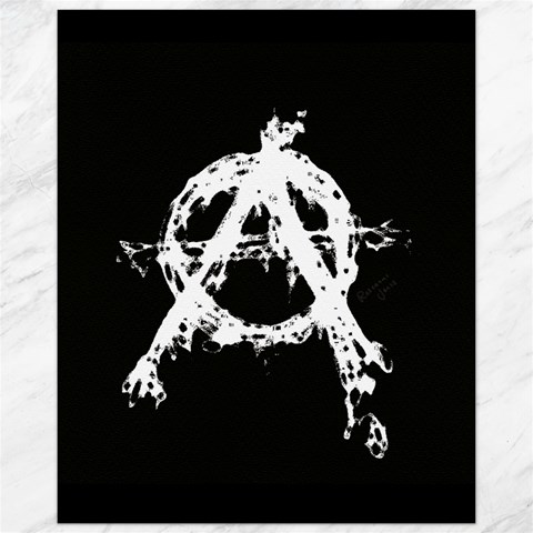 Anarchy Canvas 11  x 14  from ArtsNow.com 10.95 x13.48  Canvas - 1
