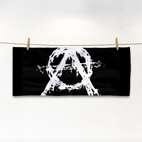 Anarchy Hand Towel from ArtsNow.com Front