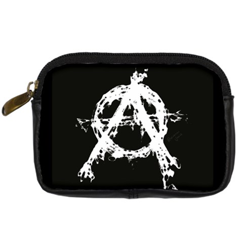 Anarchy Digital Camera Leather Case from ArtsNow.com Front