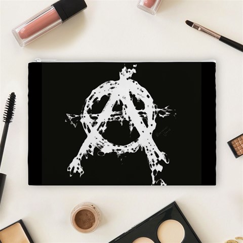 Anarchy Cosmetic Bag (Large) from ArtsNow.com Front