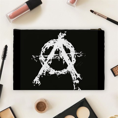 Anarchy Cosmetic Bag (Large) from ArtsNow.com Back