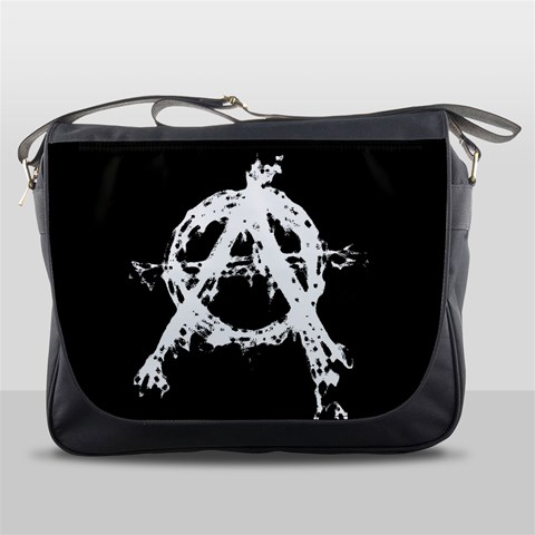 Anarchy Messenger Bag from ArtsNow.com Front
