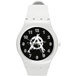 Anarchy Round Plastic Sport Watch (M)