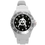 Anarchy Round Plastic Sport Watch (L)