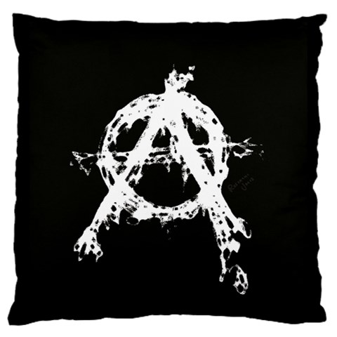 Anarchy Large Cushion Case (Two Sides) from ArtsNow.com Front