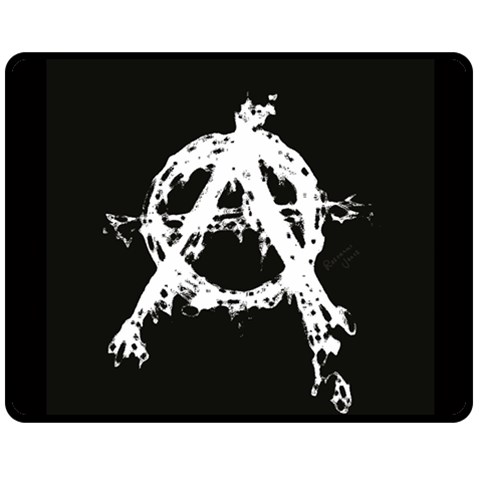 Anarchy Double Sided Fleece Blanket (Medium) from ArtsNow.com 58.8 x47.4  Blanket Front