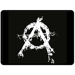 Anarchy Double Sided Fleece Blanket (Large) from ArtsNow.com 80 x60  Blanket Back