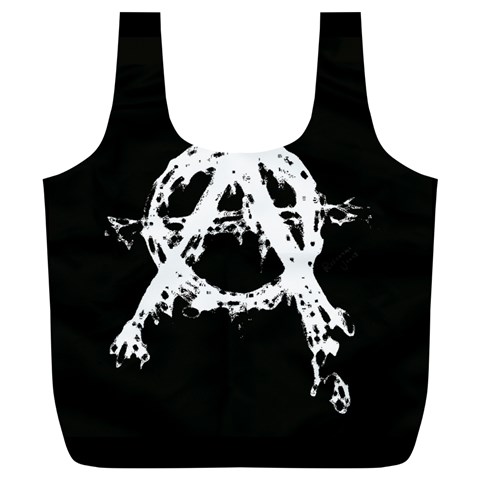 Anarchy Full Print Recycle Bag (XL) from ArtsNow.com Front