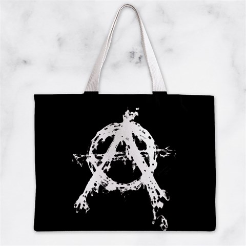 Anarchy Zipper Mini Tote Bag from ArtsNow.com Front