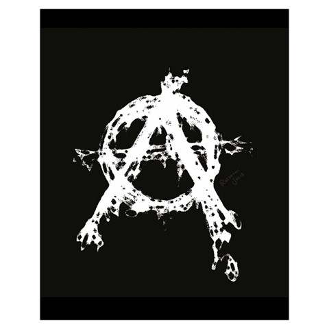 Anarchy Drawstring Pouch (XL) from ArtsNow.com Front