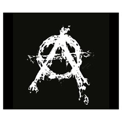 Anarchy Zipper Medium Tote Bag from ArtsNow.com Front