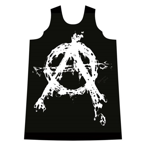 Anarchy Shoulder Cutout Velvet One Piece from ArtsNow.com Front