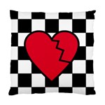 Broken Love Heart Standard Cushion Case (One Side)