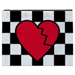 Broken Love Heart Cosmetic Bag (XXXL)