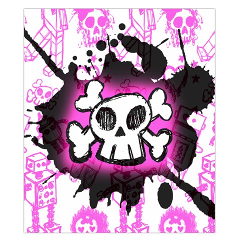 Cartoon Skull Duvet Cover Double Side (California King Size) from ArtsNow.com Front