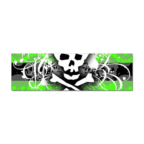 Deathrock Skull Sticker (Bumper) from ArtsNow.com Front