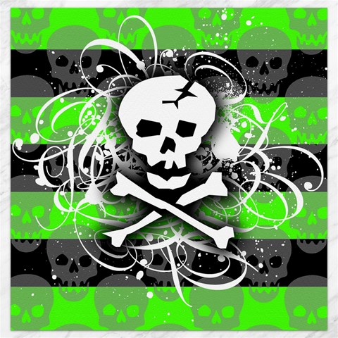 Deathrock Skull Canvas 12  x 12  from ArtsNow.com 11.4 x11.56  Canvas - 1