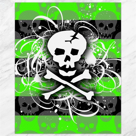Deathrock Skull Canvas 16  x 20  from ArtsNow.com 15.75 x19.29  Canvas - 1