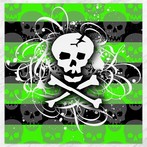 Deathrock Skull Canvas 20  x 20  from ArtsNow.com 19 x19.27  Canvas - 1