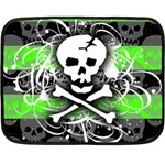 Deathrock Skull Fleece Blanket (Mini)