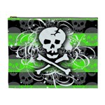 Deathrock Skull Cosmetic Bag (XL)