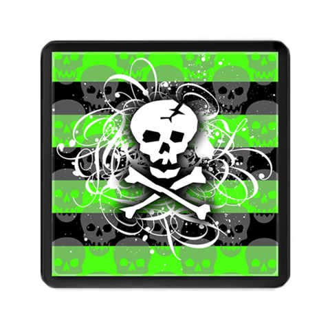 Deathrock Skull Memory Card Reader (Square) from ArtsNow.com Front