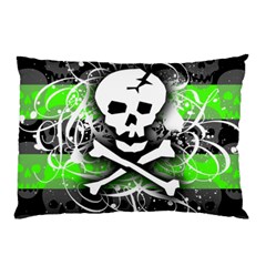 Deathrock Skull Pillow Case (Two Sides) from ArtsNow.com Front