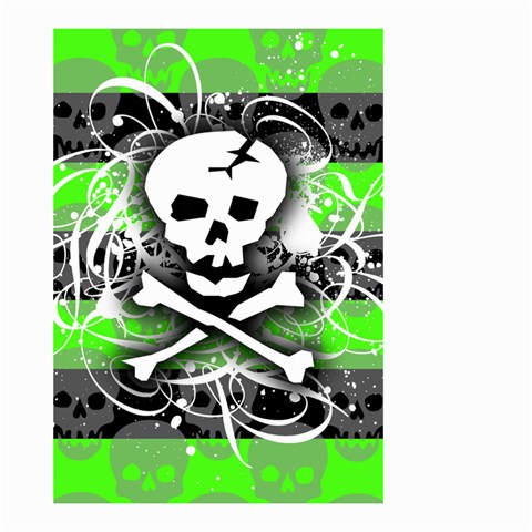 Deathrock Skull Small Garden Flag (Two Sides) from ArtsNow.com Front
