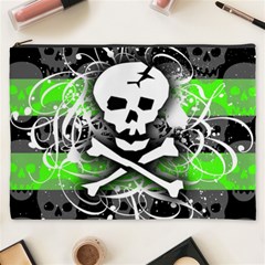 Deathrock Skull Cosmetic Bag (XXXL) from ArtsNow.com Front
