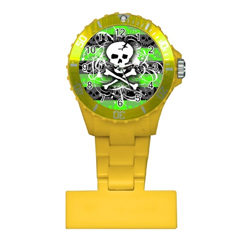 Deathrock Skull Plastic Nurses Watch from ArtsNow.com Front