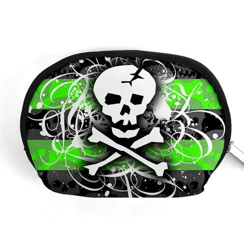 Deathrock Skull Accessory Pouch (Medium) from ArtsNow.com Front