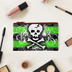 Deathrock Skull Cosmetic Bag (XS) from ArtsNow.com Front