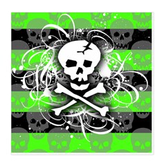 Deathrock Skull Duvet Cover Double Side (Queen Size) from ArtsNow.com Back