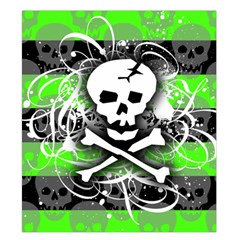 Deathrock Skull Duvet Cover Double Side (King Size) from ArtsNow.com Front