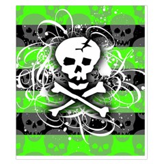 Deathrock Skull Duvet Cover Double Side (California King Size) from ArtsNow.com Front