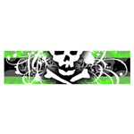 Deathrock Skull Satin Scarf (Oblong)