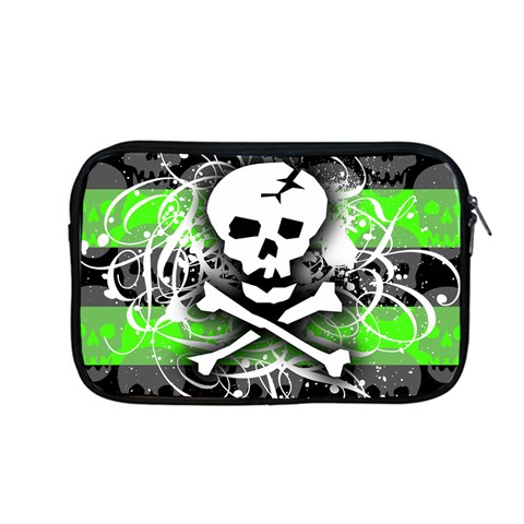 Deathrock Skull Apple MacBook Pro 13  Zipper Case from ArtsNow.com Front