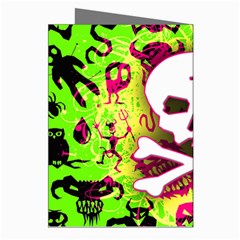 Deathrock Skull & Crossbones Greeting Cards (Pkg of 8) from ArtsNow.com Right