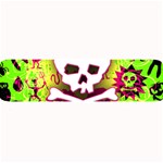 Deathrock Skull & Crossbones Large Bar Mat