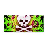 Deathrock Skull & Crossbones Hand Towel