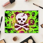 Deathrock Skull & Crossbones Cosmetic Bag (Large)