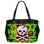 Deathrock Skull & Crossbones Oversize Office Handbag