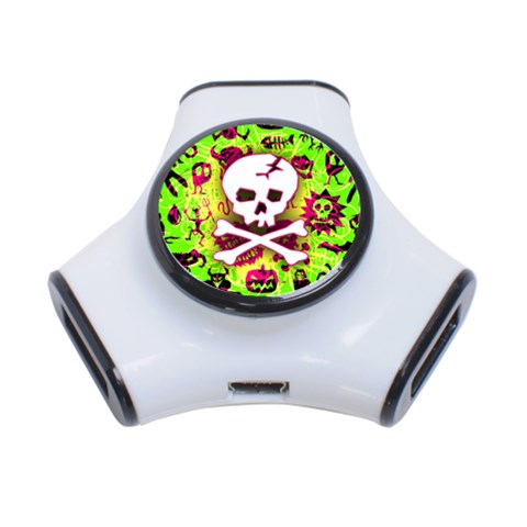Deathrock Skull & Crossbones 3 Front