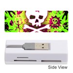 Deathrock Skull & Crossbones Memory Card Reader (Stick)