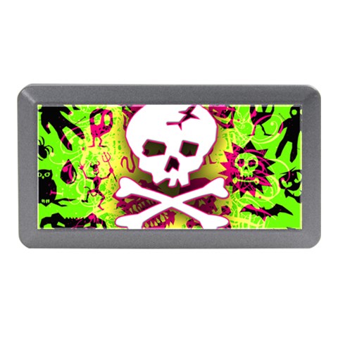 Deathrock Skull & Crossbones Memory Card Reader (Mini) from ArtsNow.com Front