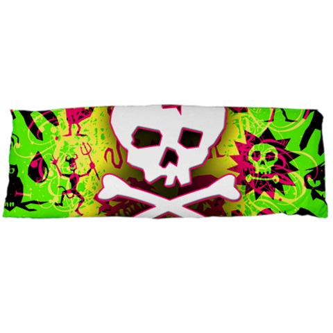 Deathrock Skull & Crossbones Body Pillow Case (Dakimakura) from ArtsNow.com Body Pillow Case